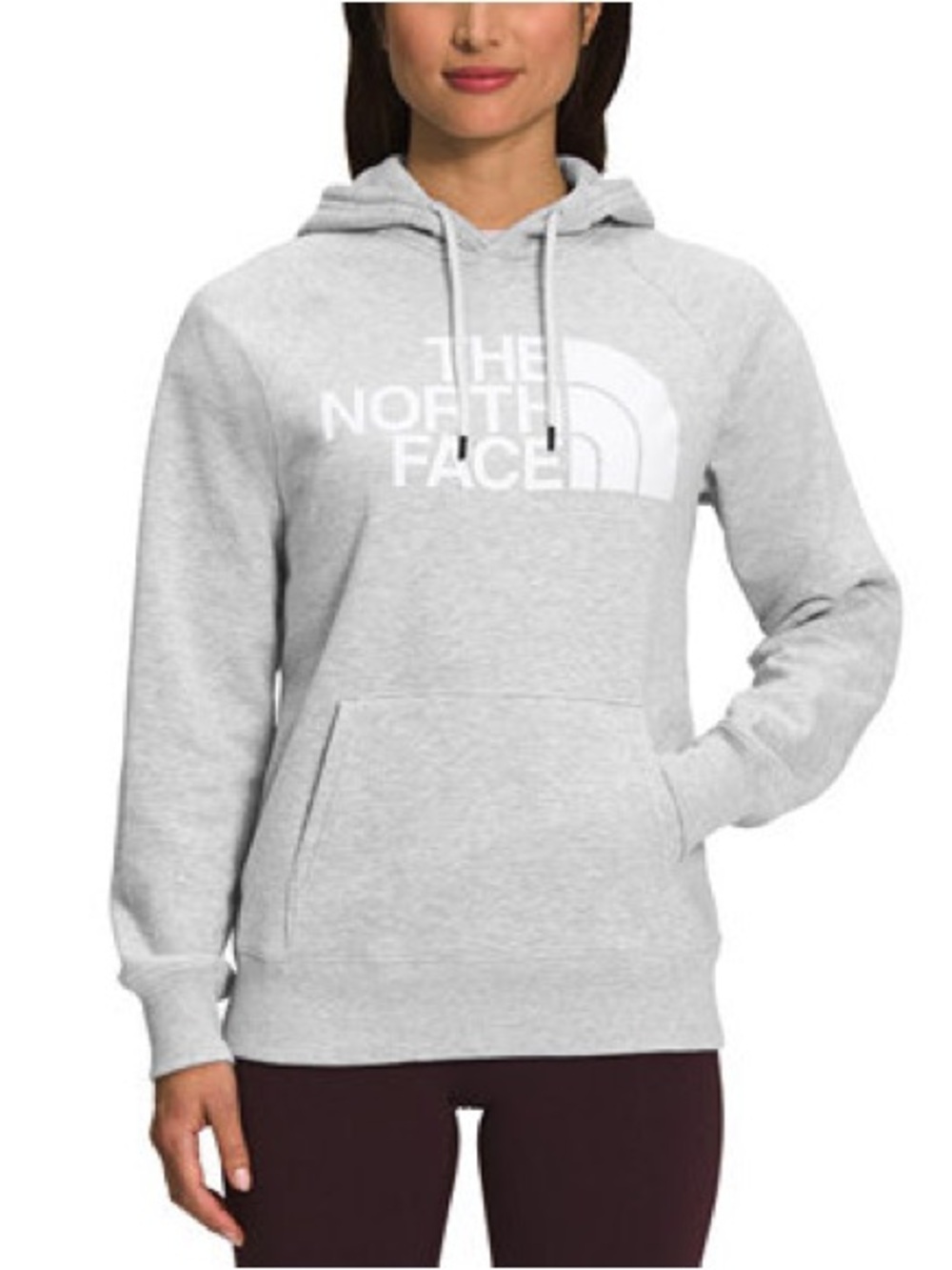 The North Face Women's Half Dome Pullover Hoodie Light Grey Heather Size Medium